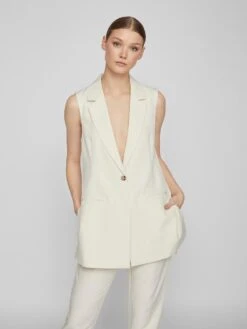 Vila VIMYA S/L VEST Dames Gilet Birch - Maat 40 -ONLY Winkel 900x1200 34