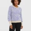 VERO MODA VMTARI LS O-NECK JAQUARD BLOUSE GA BOO Dames Trui - Maat L -ONLY Winkel 900x1200 364
