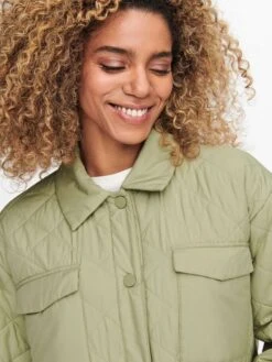 ONLY ONLNEWTANZIA LONG QUILT SHACKET OTW Dames Jas - Maat S -ONLY Winkel 900x1200 48