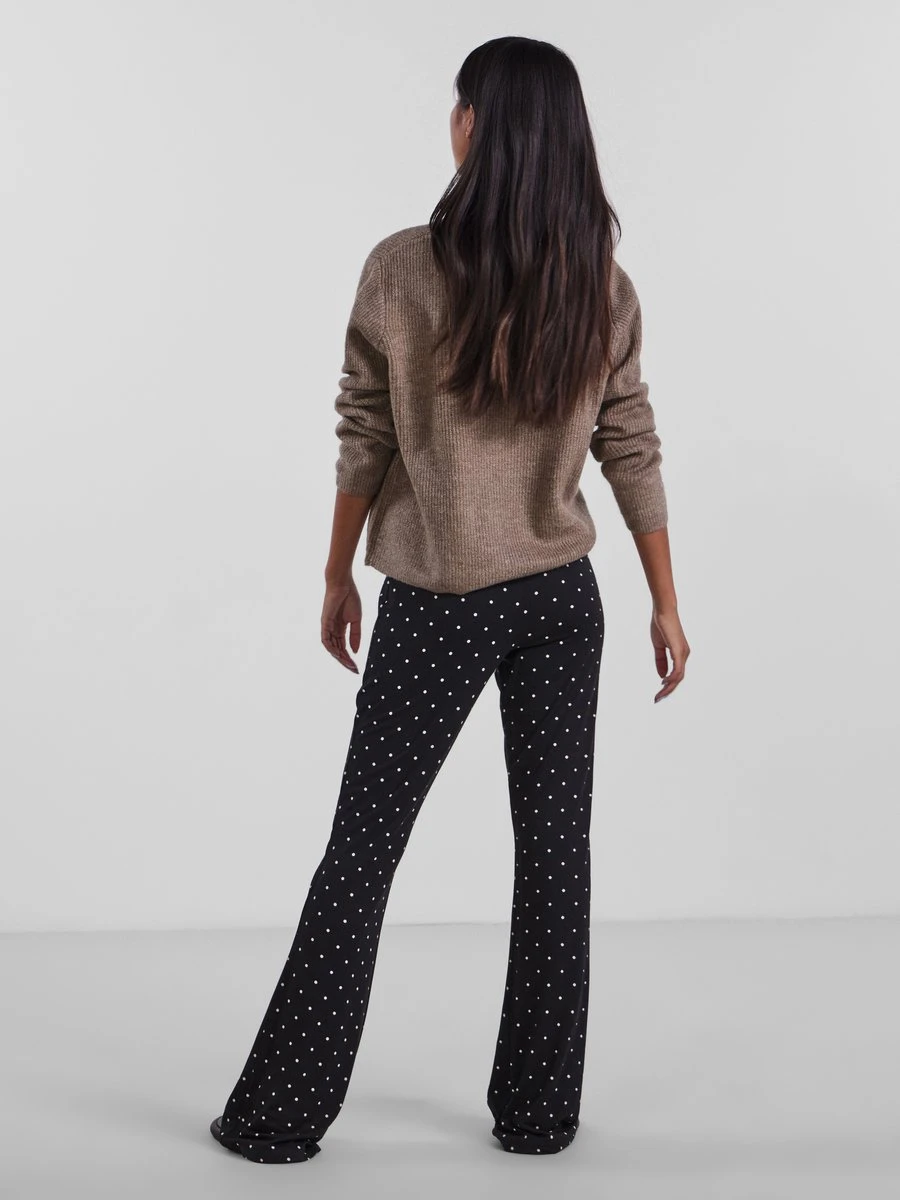 PIECES PCNALA HW FLARED PANT BC Dames Broek - Maat L 5 PIECES PCNALA HW FLARED PANT BC Dames Broek - Maat L - Afbeelding 3