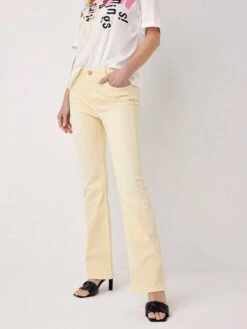 Summum Broek Dames - Pantalon / Dameskleding - 4s2247-11575 - Geel - Maat 40 -ONLY Winkel 900x1200 553