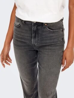 Only Jeans Onlemily Stretch Hw St Ank Cro614 N 15259634 Dark Grey Denim Dames Maat - W26 X L34 -ONLY Winkel 900x1200 557
