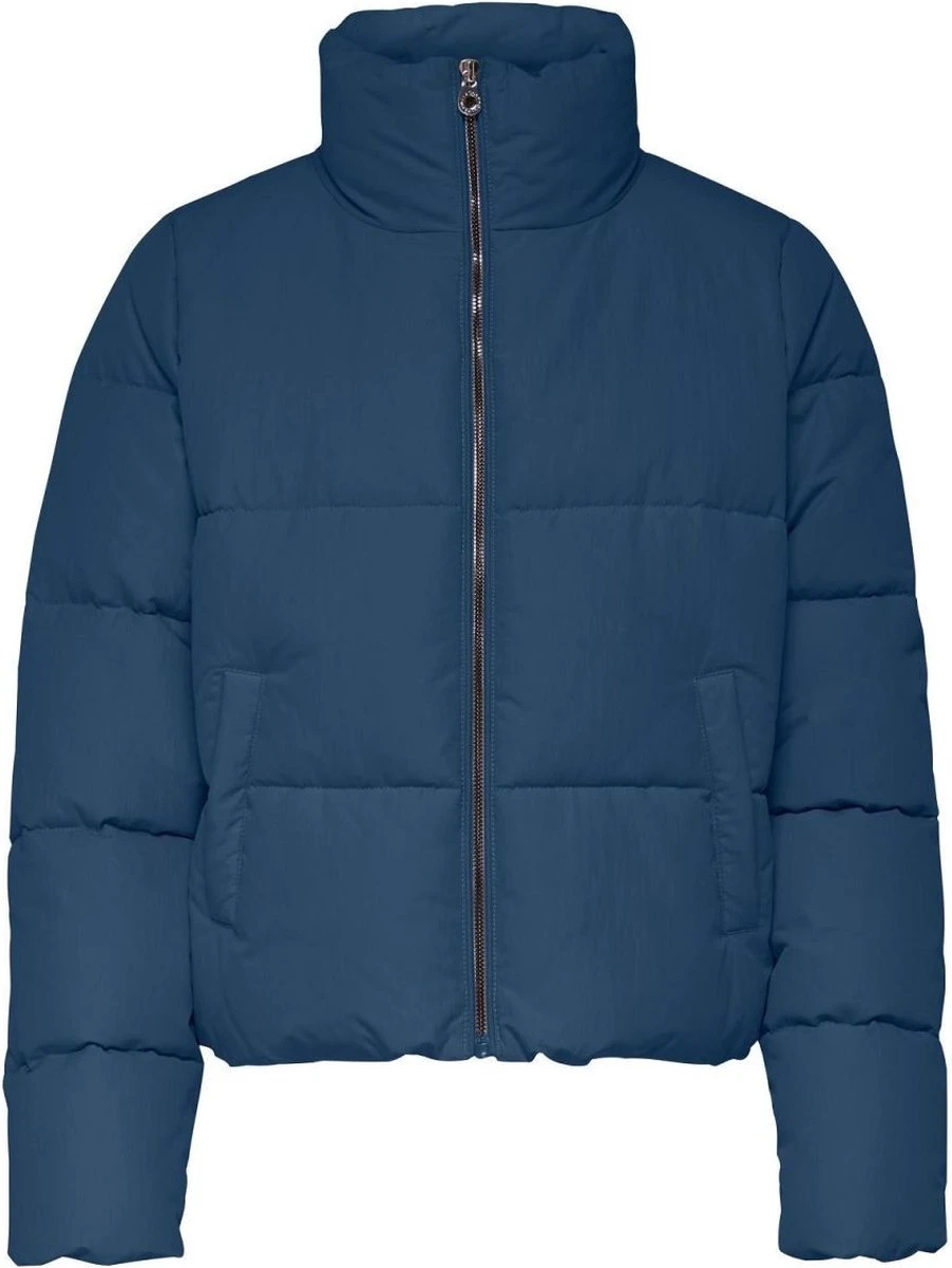 Only Jas Onldolly Short Puffer Jacket Otw No 15205371 Dark Denim Dames Maat - M 7 Only Jas Onldolly Short Puffer Jacket Otw No 15205371 Dark Denim Dames Maat - M - Afbeelding 5