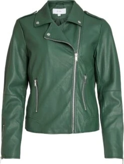 ONLY CARMAKOMA CARVERA FAUX LEATHER BIKER OTW Dames Jas - Maat 48