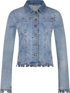 Isla Ibiza Bonita - Spijkerjack - Denim - Ruffled - Zomer 2023 - Damesjack -ONLY Winkel 907x1200 6