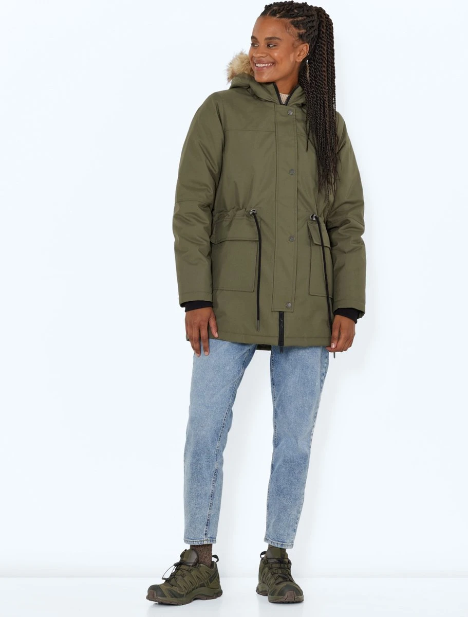 NOISY MAY NMMOLLY L/S PARKA NOOS Dames Jas - Maat S 8 NOISY MAY NMMOLLY L/S PARKA NOOS Dames Jas - Maat S - Afbeelding 6