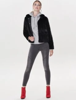 ONLY ONLVIDA FAUX FUR JACKET OTW Dames Jas - Maat XS -ONLY Winkel 912x1200 8