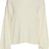 VERO MODA CURVE VMNANCY HIGHNECK VOLUME BLOUSE GA CURVE Dames Trui - Maat L/50