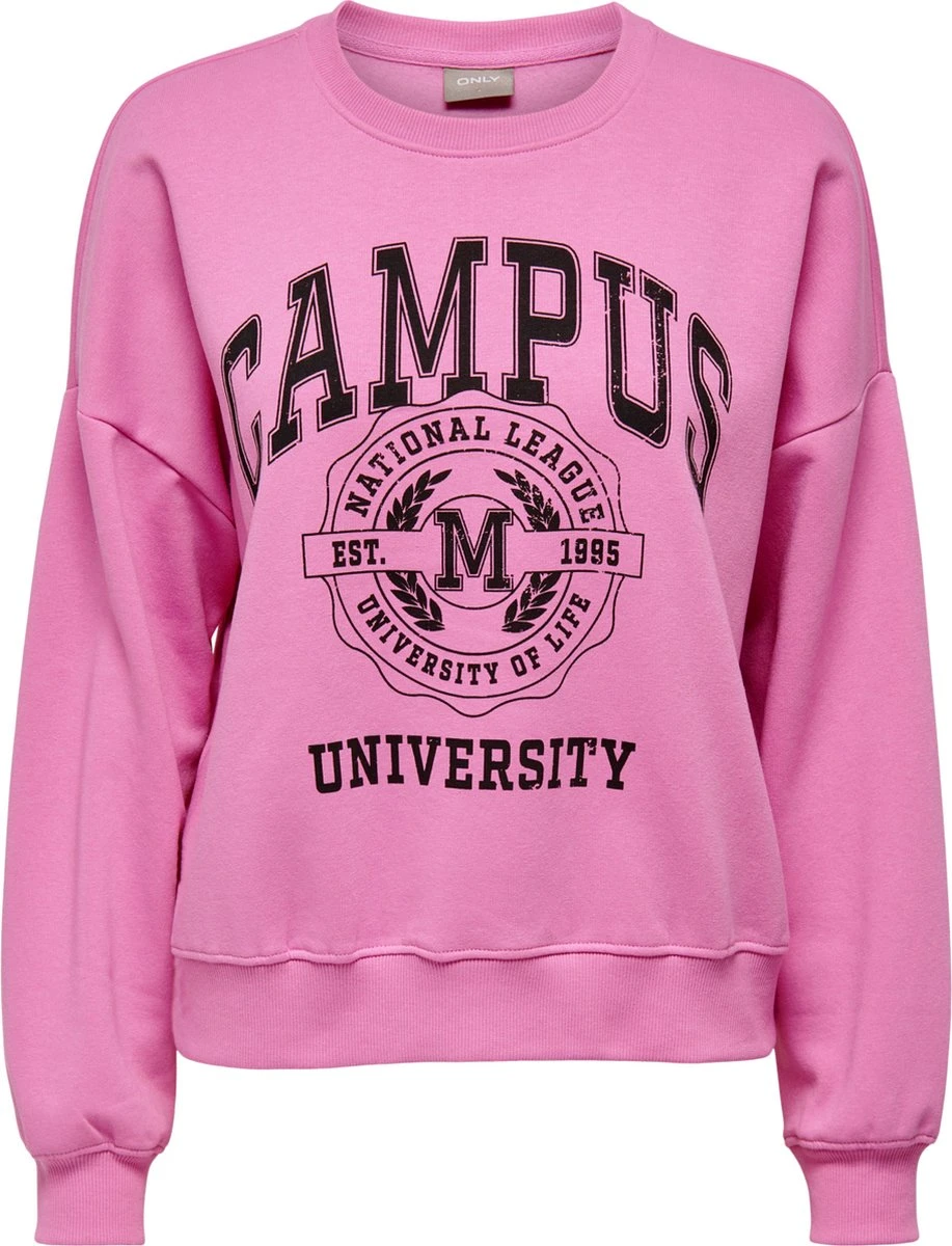 ONLY ONLOTTOLINE L/S 1995 BOX SWT Dames Sweatshirts - Maat S 3 ONLY ONLOTTOLINE L/S 1995 BOX SWT Dames Sweatshirts - Maat S