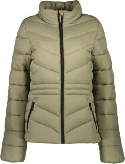 Cars Jeans FIBIE Nylon Olive Dames Jas - Olive - Maat XXL