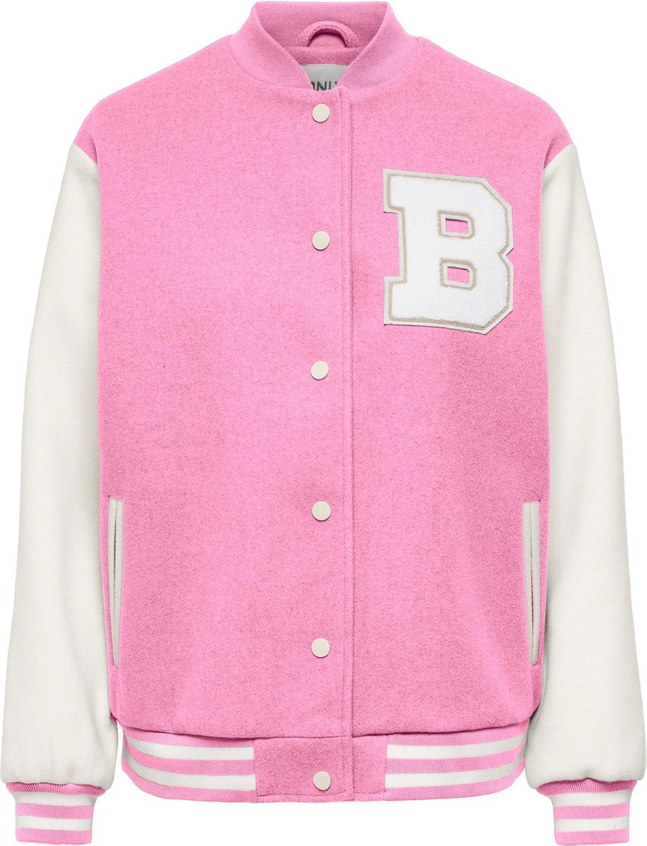 Only Jas Onlsilja Life Bomber Jacket Cc Otw 15274991 Bonbon/sleeve Ci Dames Maat - M 3 Only Jas Onlsilja Life Bomber Jacket Cc Otw 15274991 Bonbon/sleeve Ci Dames Maat - M