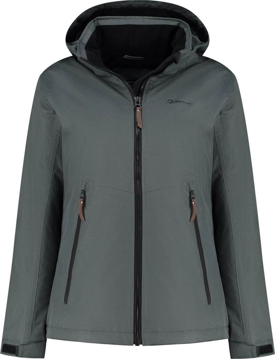Travelin' Jack Live Waterdichte Damesjas - Grijs - Maat 36 3 Travelin' Jack Live Waterdichte Damesjas - Grijs - Maat 36