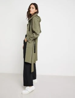 GERRY WEBER Dames Mantel Khaki-42