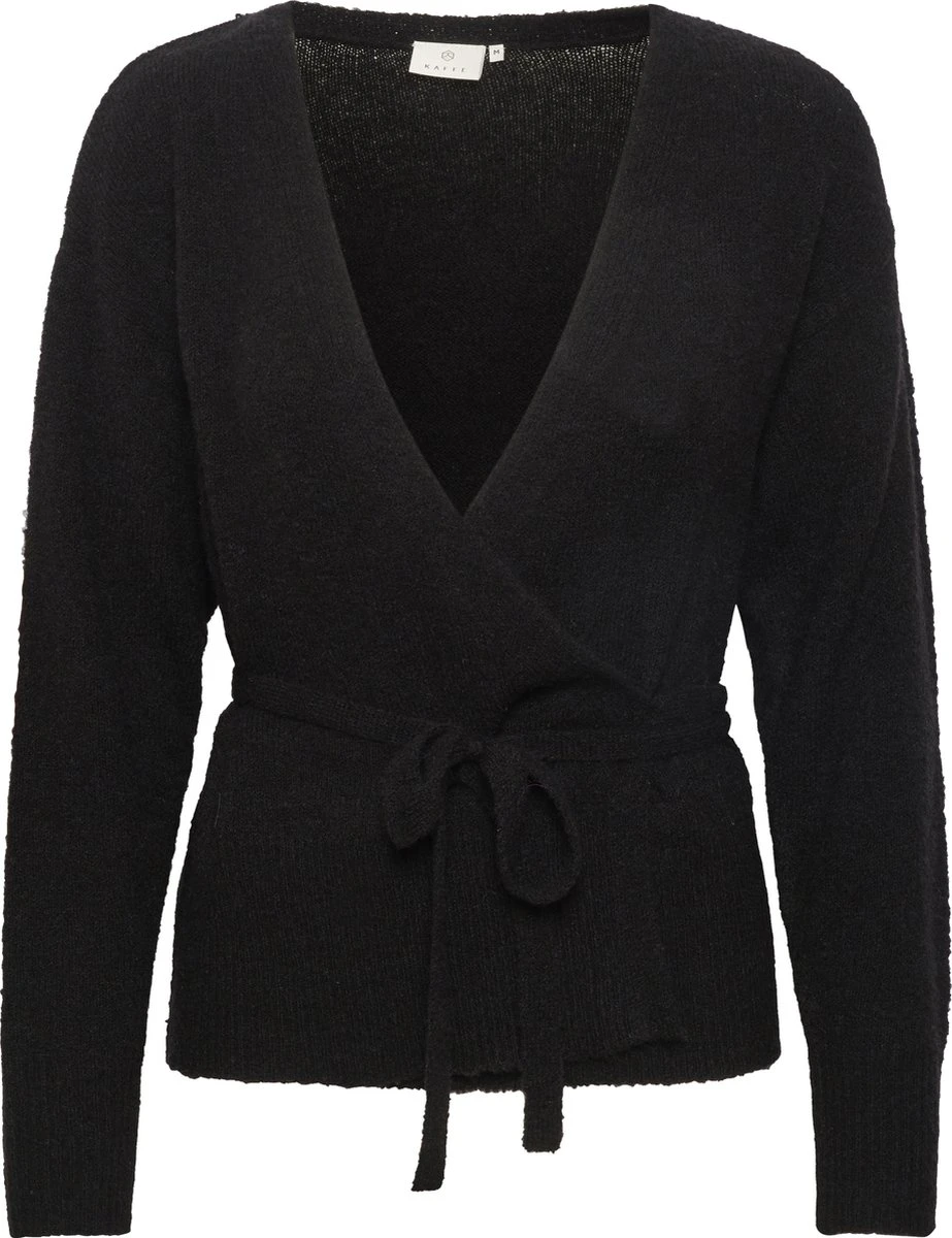 Kaffe KAwendy Wrap Cardigan Dames Trui - Maat M 3 Kaffe KAwendy Wrap Cardigan Dames Trui - Maat M