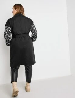 SAMOON Dames Lange Bodywarmer Met Bindband Black-50 -ONLY Winkel 923x1200 44