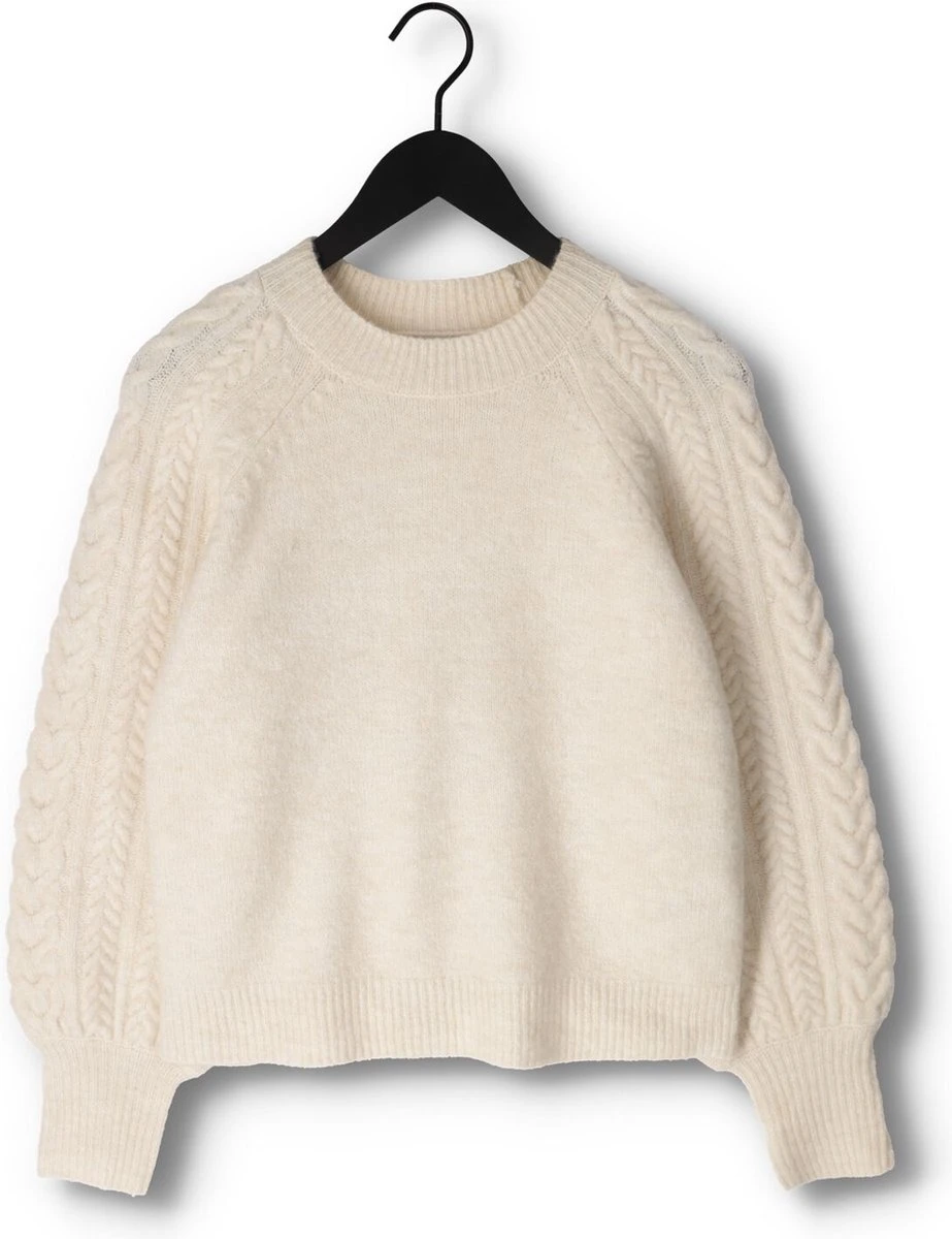 MSCH Copenhagen Mschpeggy Pullover Truien & Vesten Dames - Sweater - Hoodie - Vest- Gebroken Wit - Maat S/M 3 MSCH Copenhagen Mschpeggy Pullover Truien & Vesten Dames - Sweater - Hoodie - Vest- Gebroken Wit - Maat S/M