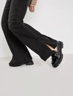 TAIFUN Dames Bootcut-jeans Flared TS Black Denim-42 -ONLY Winkel 923x1200 57