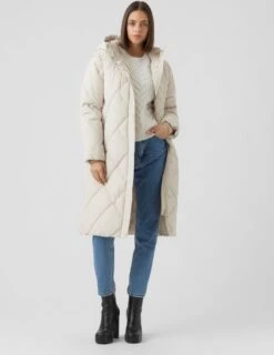 VERO MODA VMADELALOA LONG COAT GA BOOS Dames Jas - Maat XL -ONLY Winkel 926x1200 13