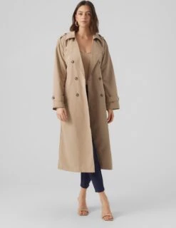 Vero Moda Jas Vmchloe Long Trenchcoat Boos 10278917 Silver Mink Dames Maat - XL 16 Vero Moda Jas Vmchloe Long Trenchcoat Boos 10278917 Silver Mink Dames Maat - XL -ONLY Winkel 926x1200 4