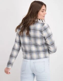 Only Jas Onllou Short Check Jacket Otw Noos 15208838 Pumice Stone/allure Dames Maat - S -ONLY Winkel 927x1200 26