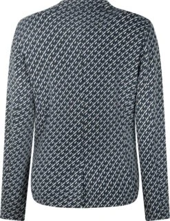 Zoso 224 Antonia Jaquard Blazer Petrol/Black