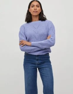 VILA VIDIDI O-NECK L/S KNIT TOP/SU Dames Trui - Maat M -ONLY Winkel 928x1200 29