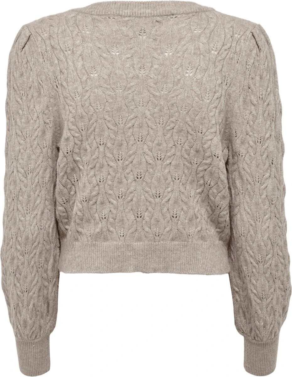 ONLY ONLFIA KATIA STRUCTURE CARDI CC KNT Dames Trui - Maat M 5 ONLY ONLFIA KATIA STRUCTURE CARDI CC KNT Dames Trui - Maat M - Afbeelding 3