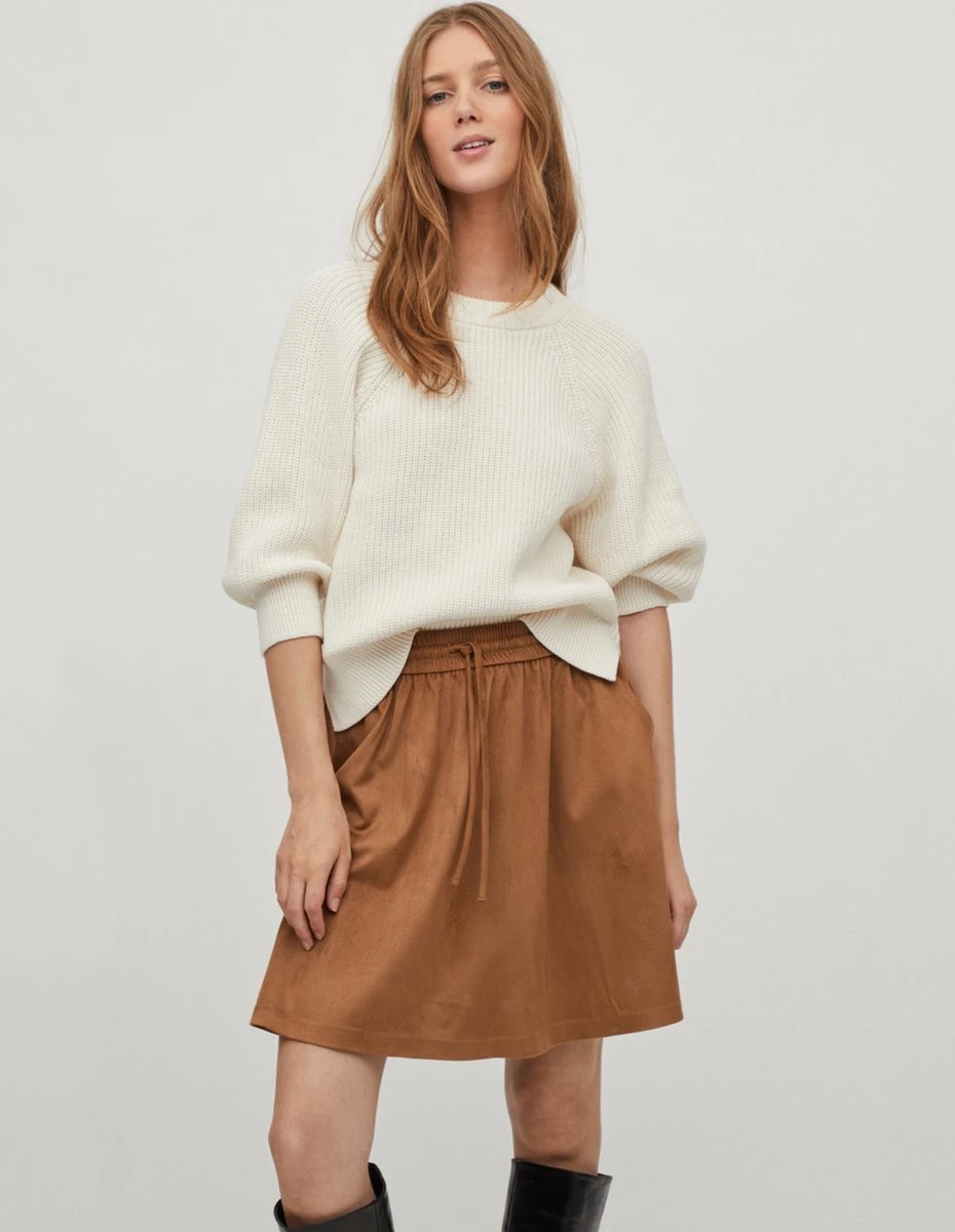 VILA VITILLA O-NECK 3/4 KNIT TOP Dames Pullovers - Maat XS 3 VILA VITILLA O-NECK 3/4 KNIT TOP Dames Pullovers - Maat XS