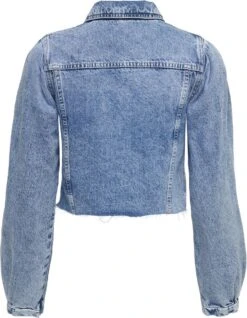 Only Jas Onlcajsa Cropped Raw Jck Dnm Azg117 15284444 Light Medium Blue Denim Dames Maat - XL 10 Only Jas Onlcajsa Cropped Raw Jck Dnm Azg117 15284444 Light Medium Blue Denim Dames Maat - XL -ONLY Winkel 932x1200