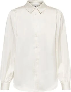 ONLY ONLZORA LS PUFF SHIRT NOOS WVN Dames Shirt - Maat S