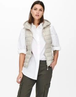 ONLY ONLNEWTAHOE HOOD WAISTCOAT OTW NOOS Dames Gilet - Maat XL -ONLY Winkel 938x1200 3