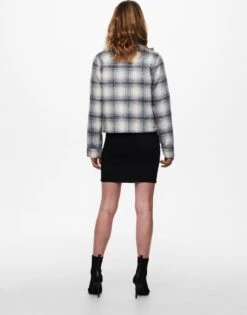 Only Jas Onllou Short Check Jacket Otw Noos 15208838 Pumice Stone/allure Dames Maat - S -ONLY Winkel 941x1200 3