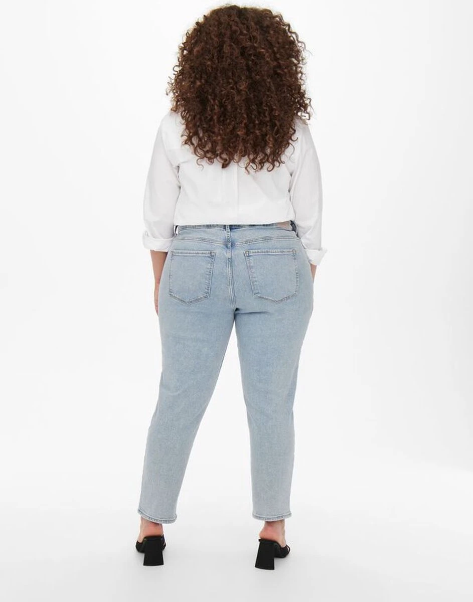 ONLY CARMAKOMA CARMILY STRETCH LIFE HW ST CRO718 JEANS Dames Jeans - Maat 48 X L32 5 ONLY CARMAKOMA CARMILY STRETCH LIFE HW ST CRO718 JEANS Dames Jeans - Maat 48 X L32 - Afbeelding 3