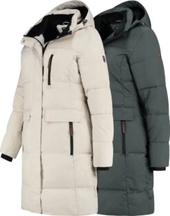 Travelin' Jack Syrle Damesjas Gevoerde Parka - Zand/Off White - Maat 44 -ONLY Winkel 947x1200 5