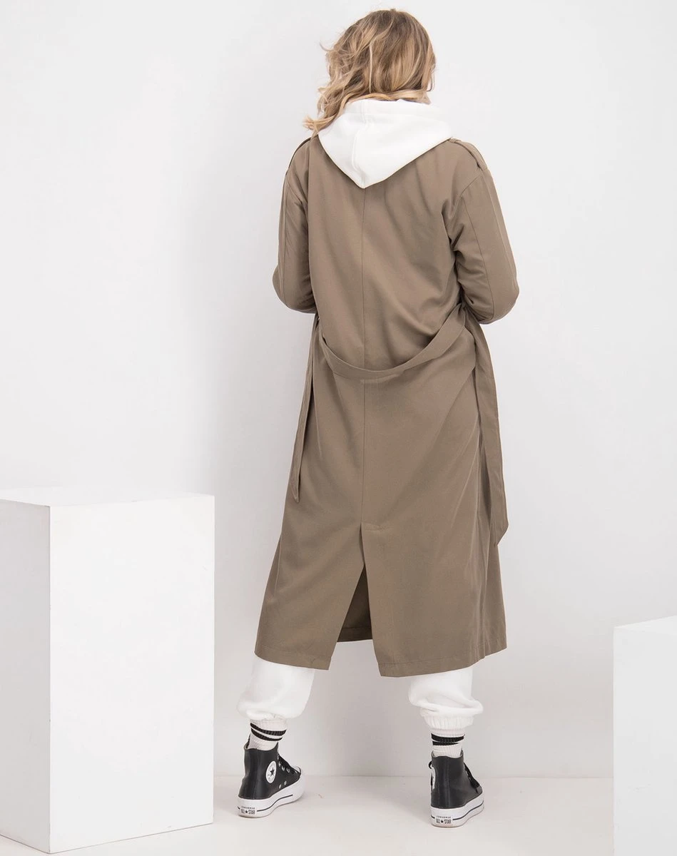 ONLY ONLLINE X-LONG TRENCHCOAT OTW NOOS Dames Trenchcoat - Maat XL 9 ONLY ONLLINE X-LONG TRENCHCOAT OTW NOOS Dames Trenchcoat - Maat XL - Afbeelding 7