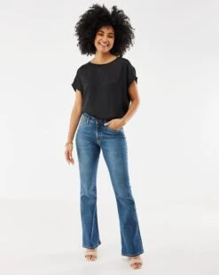 Mexx EVY High Waist/ Flared Leg Jeans Dames - Classic Blauw - Maat 27 -ONLY Winkel 960x1200 33
