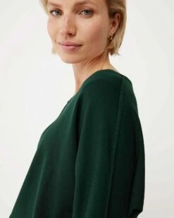 Mexx Batsleeve Basic Knit Trui Dames - Donker Groen - Maat M -ONLY Winkel 960x1200 9