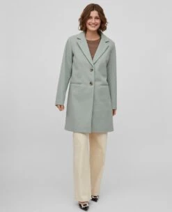 Vila VIPOKO L/S COAT Dames Jas Green Milieu - Maat 38 11 Vila VIPOKO L/S COAT Dames Jas Green Milieu - Maat 38 -ONLY Winkel 975x1200 8