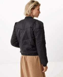 Mexx Korte Gewatteerde Bomber Jacket Dames - Zwart - Maat S -ONLY Winkel 984x1200 1